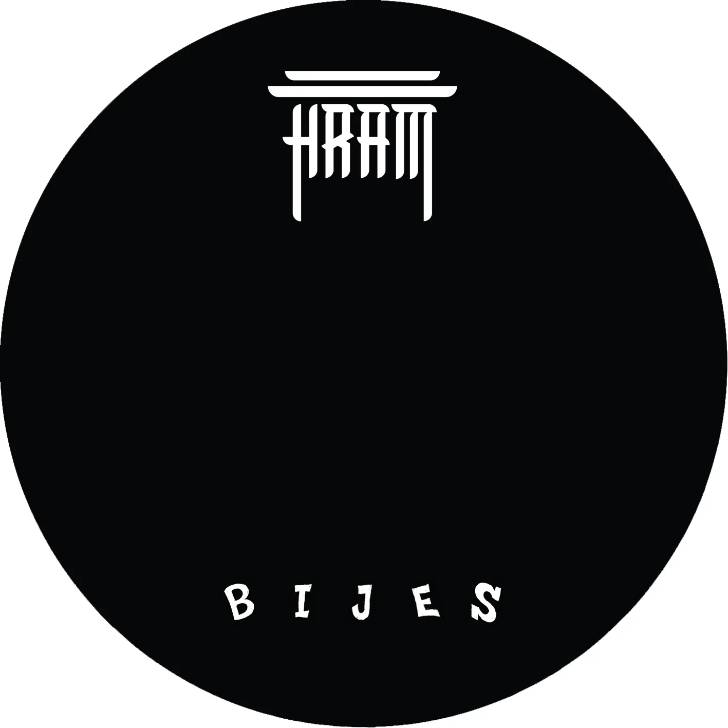 Minimalni CD dizajn sa stupom logom